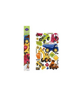 HALLMARK MOVEABLE DECORATIONS CONSTRUCTION TRUCK STICKERS WALLPAPER NEW $25 - $284.91 MXN