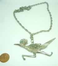 Charming Novelty Running Ostrich Bird Pendant & Fashion Chain - $14.96