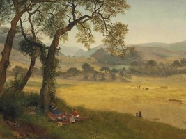 A Golden Summer day near Oakland by Albert Bierstadt as Giclee Print Shi... - $39.00+