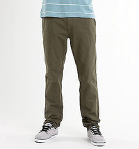 MEN&#39;S GUY&#39;S INSIGHT PITY THE COOL KHAKI CHINO CASUAL GREEN PANTS NEW $65 - $525.40 MXN