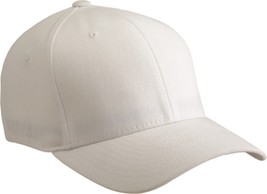 MEN&#39;S FLEXFIT YUPOONG PLAIN BASEBALL HAT CAP LID SOLID TAN/KHAKI CASUAL ... - $15.99