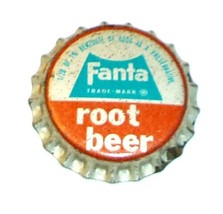 Fanta Root Beer Pop Bottle Cap Soda Cork Crown Unused 1960s - $2.96