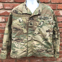 US Army Combat BDU Coat Jacket Sz Medium Short Golden Manufacturing + Patches - £13.38 GBP
