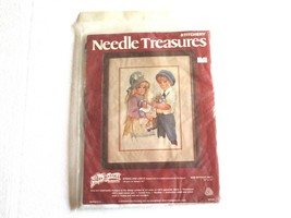 1977 Needle Treasures Jan Hagara Stitchery KIT Spring and Lance 10x14 00543 - $9.43