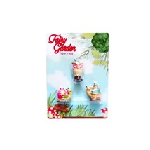 3X  Fairy Garden Figurine Miniatures in assorted collectible styles - £2.38 GBP