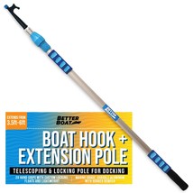 Boat Hooks for Docking Telescoping Boat Hook Pole Push Pole for Boat Doc... - £54.98 GBP