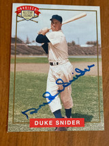 Duke Snider Autographed Signed 1994 Nabisco All Star Autographs Card - $50.00