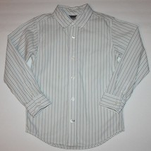 Gymboree Celebrate Spring Boy's Long Sleeve Stripe Dress Shirt size 5 6 - £11.98 GBP