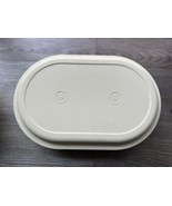 Vintage Tupperware 3 Piece Set #1328-8 Oval Hot/Cold Oval Storage Container - $321.78 MXN