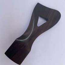 Solid ebony tailpiece for 6 string guitar - £43.46 GBP
