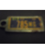 1958 with 1961 sticker PA Disabled American Veterans License Plate Key C... - $12.00