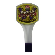 Vintage Acrylic Lucite Pete&#39;s Wicked Honey Wheat Beer Tap Handle - £12.89 GBP