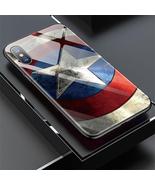 Marvel Captain America Shield Tempered Glass Case Apple iPhone 12 11 X X... - £17.29 GBP