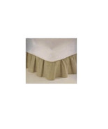 BED REGAL BROWN STONE/BEIGE/TAN 14&#39; DROP FULL BEDSKIRT NEW BED SKIRT - $332.43 MXN