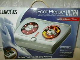 Homedics Foot Pleaser Ultra Deep Kneading Foot Massager With Infrared Heat - £79.38 GBP