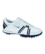 WOMEN&#39;S NIKE AIR DORMIE II GOLF SHOES CLEATS WHITE/NAVY SPORTS NEW $130 144 - $75.41 CAD