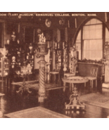 Emmanuel College Postcard Vintage Boston Massachusetts Art Museum Main Room - $13.95