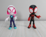 Spidey And His Amazing Friends Ghost Spider Gwen Myles Morales Action Fi... - $10.29
