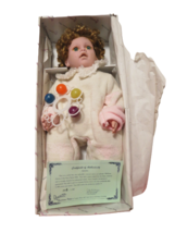 Duck House Heirloom Porcelain Doll Annette Handcrafted 20&quot;T In Box W/Certificate - £31.13 GBP