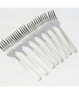 Gibson Scope Duchess Salad Forks 6-1/2&quot;  Stainless Lot of 8 - $36.28 CAD