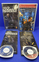 Syphon Filter Lot - Logan&#39;s Shadow Dark Mirror (Sony PSP) CIB Complete - Tested! - £10.87 GBP