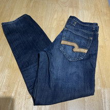 Lot 29 Jeans Mens 34 Straight Leg Medium Wash Denim Blue - $22.79
