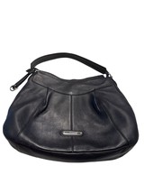 Cole Haan womens Black Leather Hobo Handbag purse SKU 7279 - $42.06