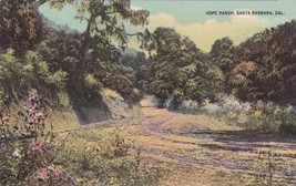 Santa Barbara California CA Historic Hope Ranch M.F. Berkey Postcard E06 - £7.98 GBP