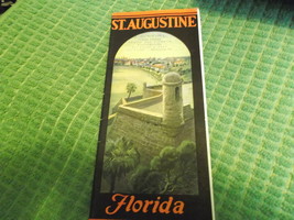 St. Augustine Florida Travel Brochure from Stirl Travel Bureau in Reading PA - $12.00