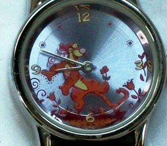 Disney Tigger Watch! Tigger Among the Leaves On the  Dial! Adorable! New! No lon - £100.53 GBP