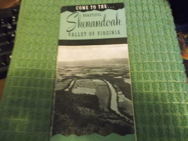 Shenandoah Valley Of Virginia Visitors&#39; Guide circa 1940&#39;s - £7.86 GBP