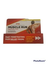 Muscle Rub Extra Strength Pain Relieving Gel Menthol 2.5% 1.5 oz Tube - $8.99