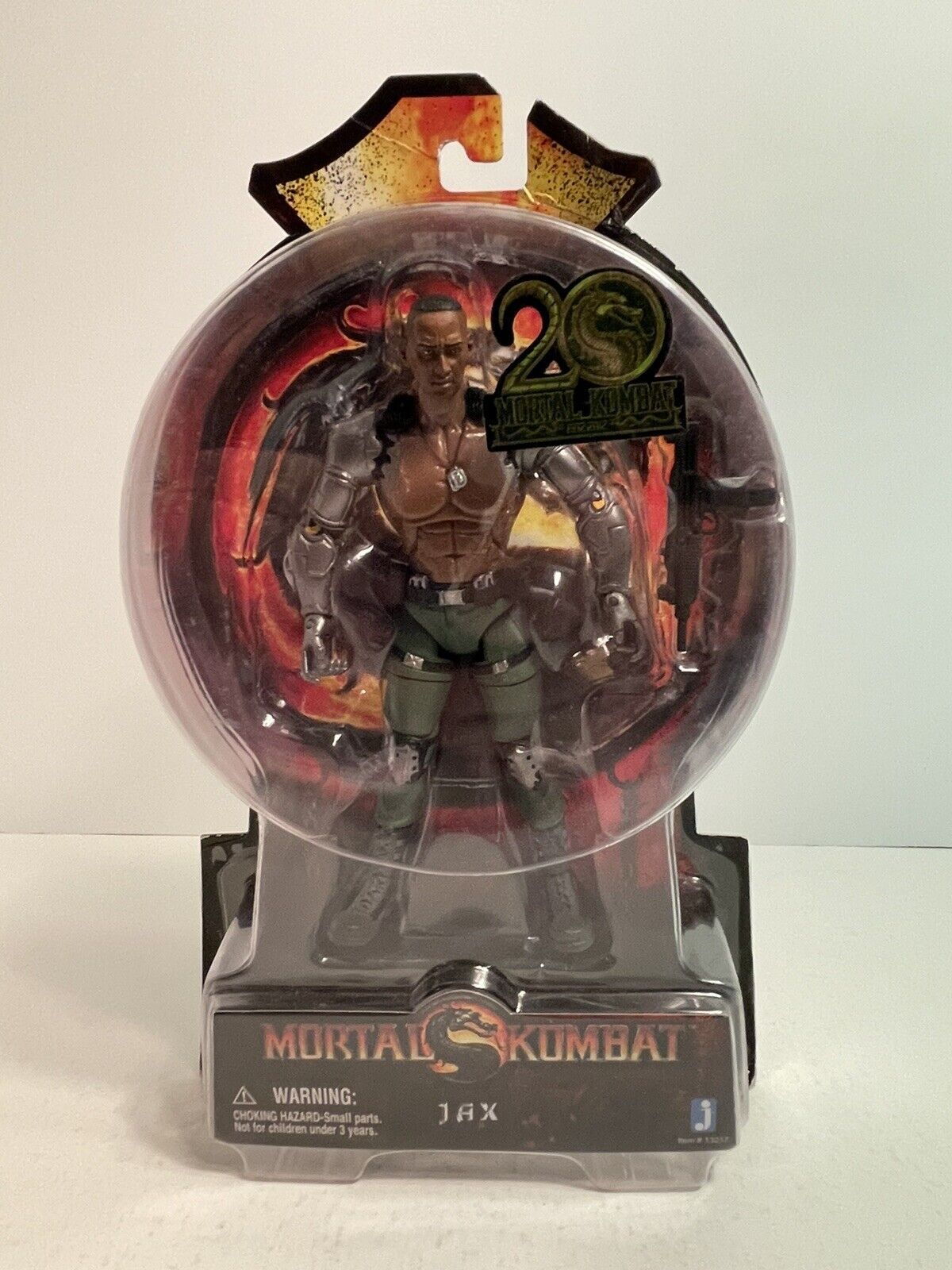 Jax Mortal Kombat 20th Anniversary Jazwares Action Figure - $74.79