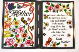 Mother Stained-Glass Plaque  - $11.99