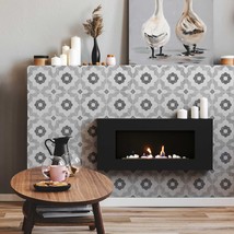 Dahlia Tile Stencil - Geometric Cement TILE STENCIL for Painting Tiles -... - $11.00