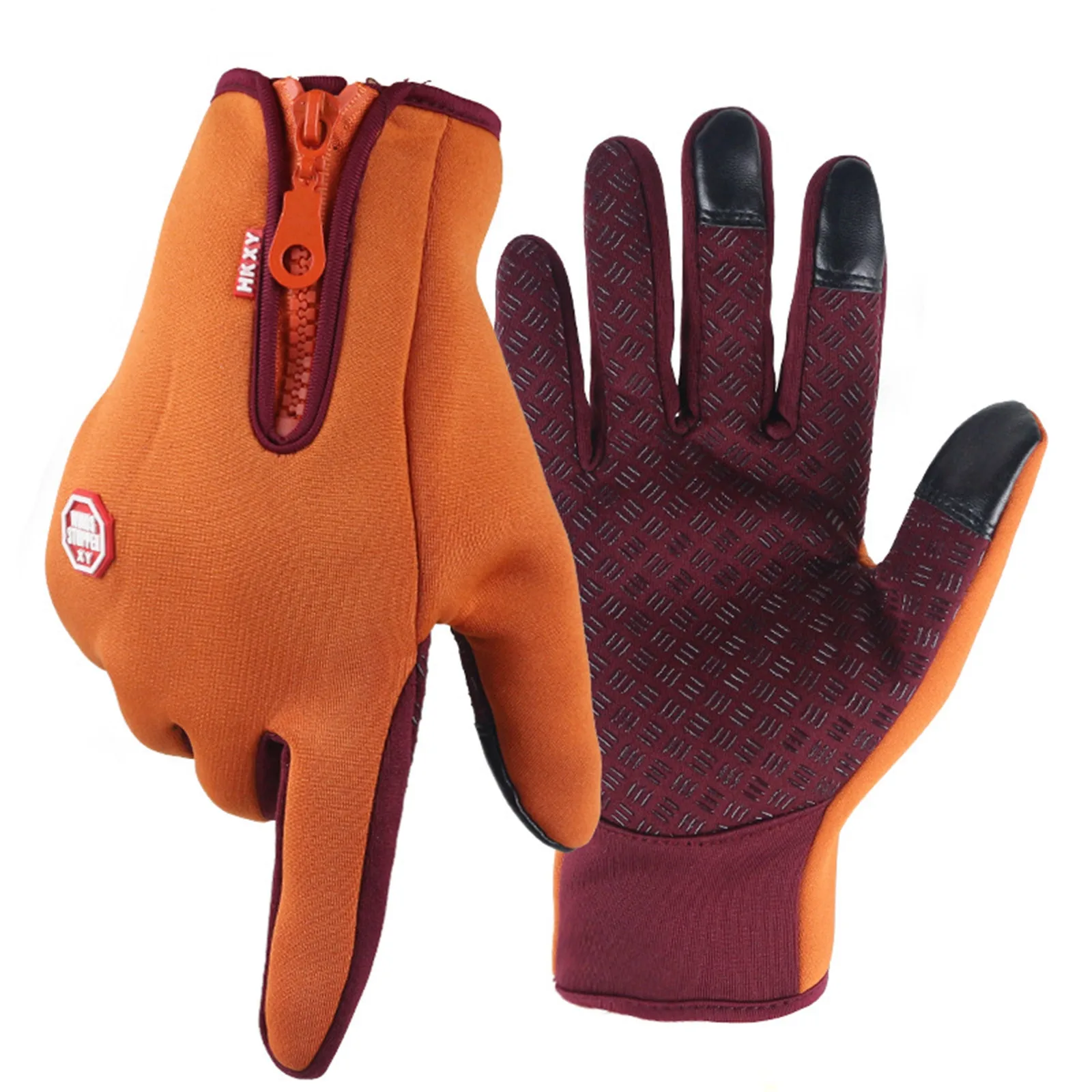 Waterproof winter warm ski gloves windproof snow mittens snowboard men thumb200