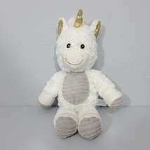 Spark Create Imagine White Unicorn 16 inch Plush Rattle Soft Baby Stuffed Toy - £13.61 GBP
