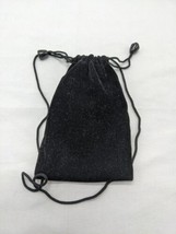 3x5&quot; Black Dnd Dice Bag RPG Acessory - £5.65 GBP