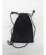 3x5&quot; Black Dnd Dice Bag RPG Acessory - $7.12