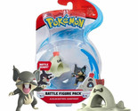 Pokemon Alolan Rattata &amp; Sandygast Battle Figure Pack New in Package - $12.88