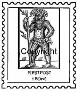NEANDERTHAL POSTOID new mounted rubber stamp - €5,21 EUR