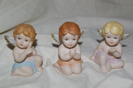 Homco Set of 3 Cherubs / Angels 1430 Home Interiors & Gifts - $7.00