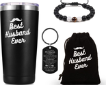 Gifts for Husband from Wife, Best Husband Ever Gifts 20 Oz Travel Coffee... - £29.07 GBP