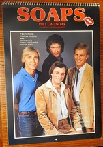 SOAPS 1983 CALENDAR  HASSELHOFF, FORD, COLE &amp; ROGERS!   UNUSED! - £10.08 GBP