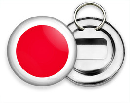 JAPAN FLAG JAPANESE RED RISING SUN SYMBOL BEER SODA BOTTLE OPENER KEYCHA... - $20.30 CAD