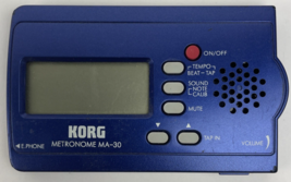 Korg MA-30 Compact Digital Pocket Metronome Music Guitar Tuner TESTED - $17.71
