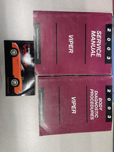 2003 Dodge Viper Models Service Shop Repair Manual W Owners Book - $89.99