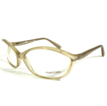 Tom Ford Eyeglasses Frames TF5070 467 Clear Beige Round Semi Rim 55-17-130 - £29.25 GBP