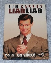  Movie Promotion Pinback Pin Button Liar Liar Jim Carrey 1997 - £4.66 GBP