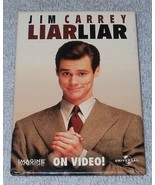  Movie Promotion Pinback Pin Button Liar Liar Jim Carrey 1997 - $8.07 CAD